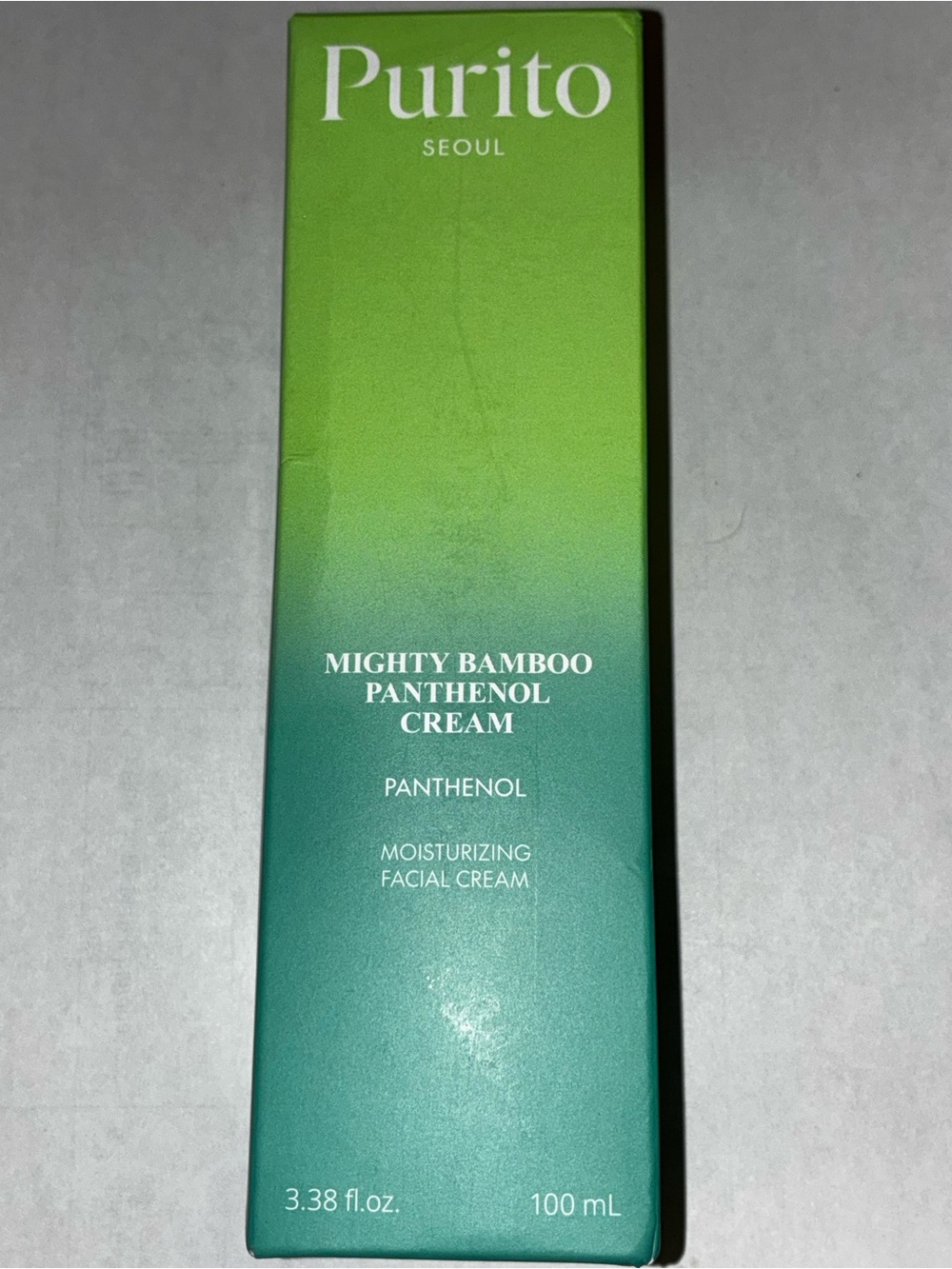 Mighty Bamboo Panthenol Cream —Facial Cream